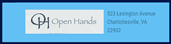 Open Hands website header image